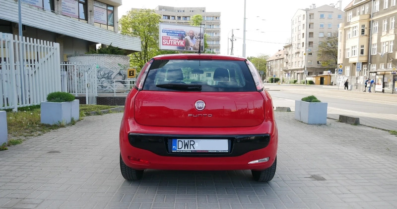 Fiat Punto Evo cena 13400 przebieg: 141500, rok produkcji 2011 z Barwice małe 172